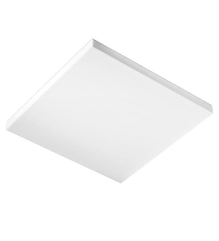 Nowoczesny biały kwadratowy minimalistyczny plafon Piso 46cm
