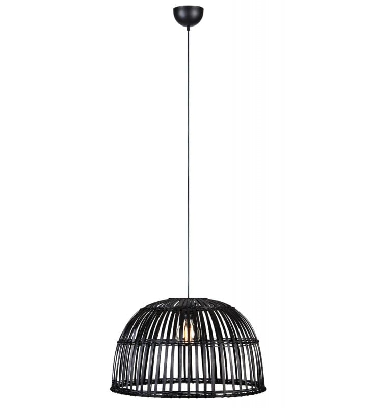 Lampa wisząca Cottage czarna ażurowa 60cm do jadalni nad stół do kuchni sypialni salonu Markslojd