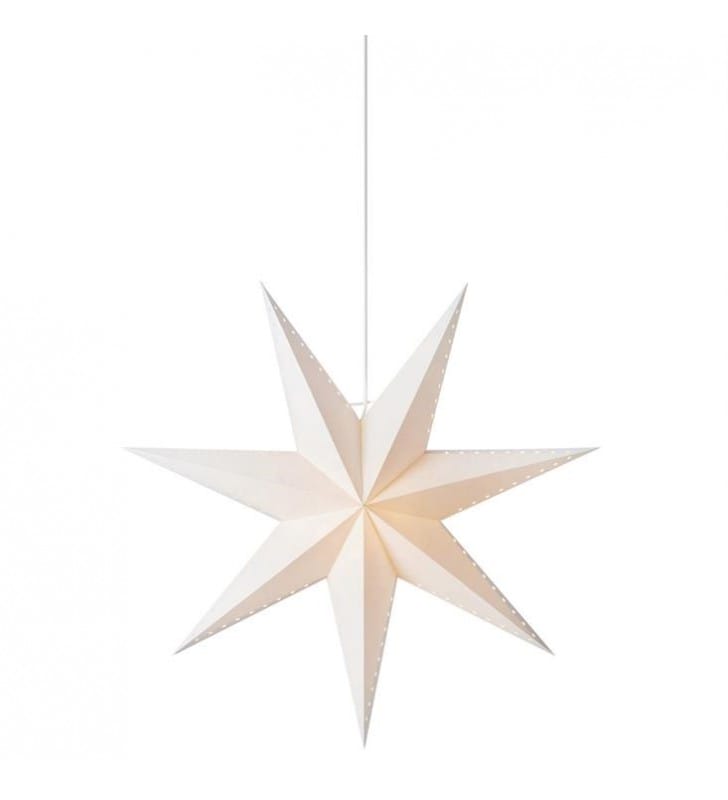 Gwiazda papierowa do powieszenia Lively 45cm wisząca dekoracja świąteczna
