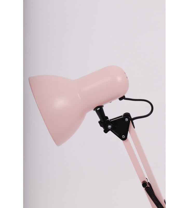 Lampa biurkowa Cosmo różowa regulowana dla dziewczynki