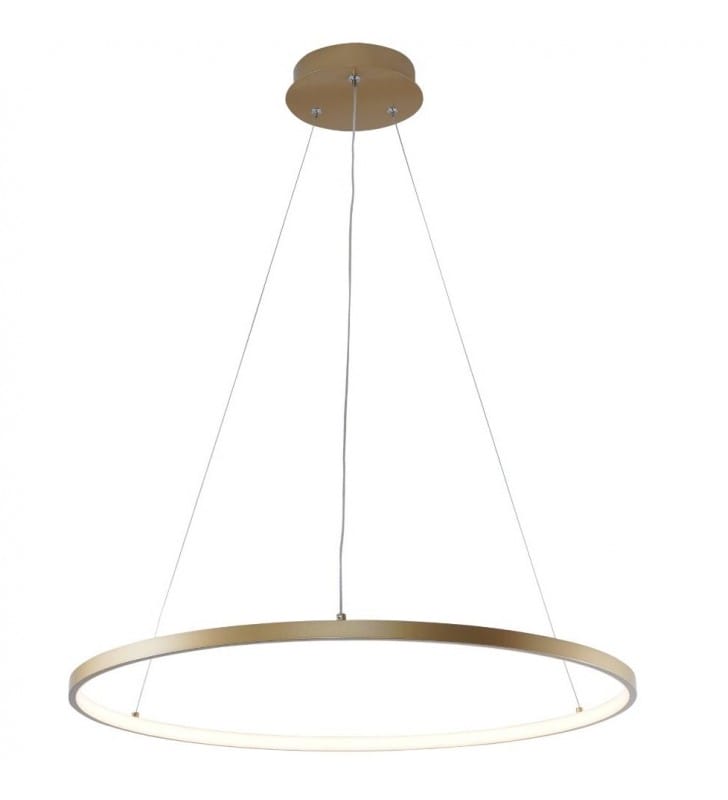 Lampa wisząca Breno LED 60cm minimalistyczn obręcz nad stół do jadalni