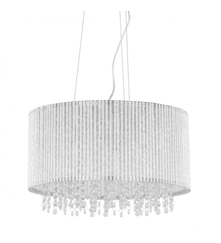 Lampa wisząca Anabella z kryształkami do salonu